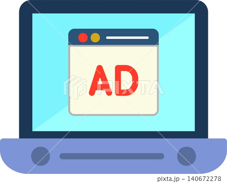 Ad Flat Vector Icon Design 140672278