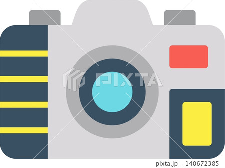 Camera Flat Vector Icon Design Camera Flat Vector Icon Design 140672385