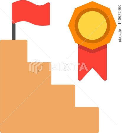 Achievement Flat Vector Icon Design Achievement Flat Vector Icon Design 140672460