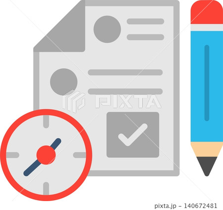 Planning Flat Vector Icon Design Planning Flat Vector Icon Design 140672481