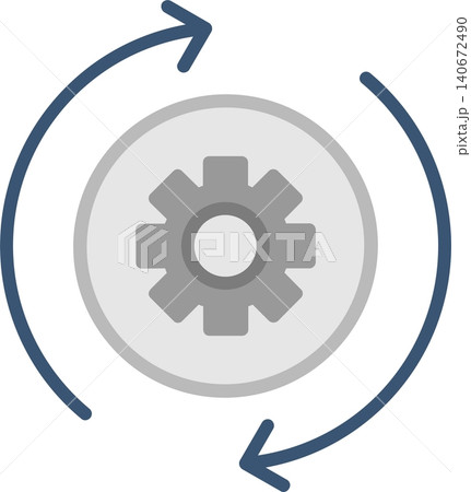 Process Flat Vector Icon Design 140672490