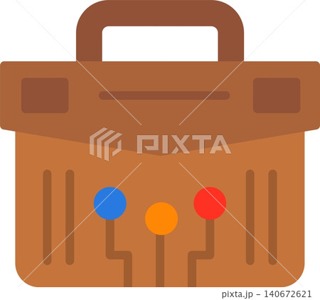 Briefcase Flat Vector Icon Design Briefcase Flat Vector Icon Design 140672621