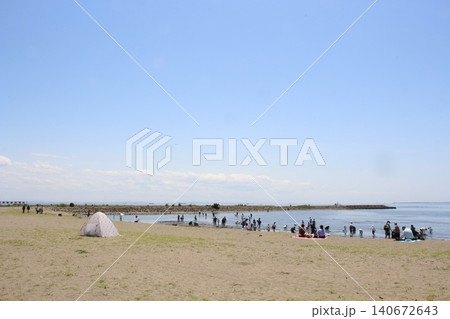 海 キャンプ 夏 葛西臨海公園 海 キャンプ 夏 葛西臨海公園 140672643
