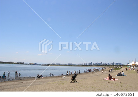 海 キャンプ 夏 葛西臨海公園 海 キャンプ 夏 葛西臨海公園 140672651