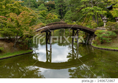 桂離宮の土橋 桂離宮の土橋 140672867