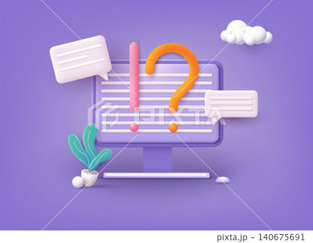 Exclamations and Question Marks. FAQ concept. Ask Questions and receive Answers. Online Support center. Frequently Asked Questions. 3D Web Vector Illustrations. Exclamations and Question Marks. FAQ concept. Ask Questions and receive Answers. Online Support center. Frequently Asked Questions. 3D Web Vector Illustrations. 140675691