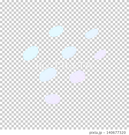 Watercolor-style, hand-drawn, rough oval dot pattern - Stylish and cute light blue and purple polka dot illustration material Watercolor-style, hand-drawn, rough oval dot pattern - Stylish and cute light blue and purple polka dot illustration material 140677320