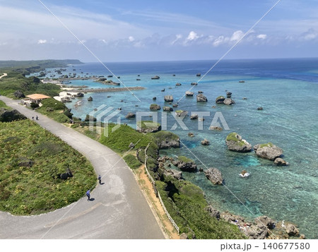 東平安名崎見晴台からの風景 東平安名崎見晴台からの風景 140677580