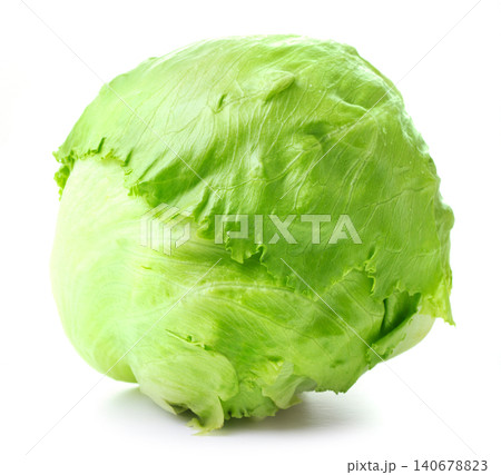 Green Iceberg lettuce 140678823