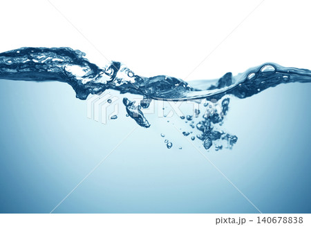 Wave water and bubbles Wave water and bubbles 140678838
