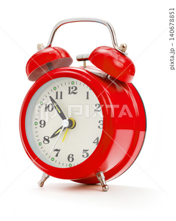 Alarm Clock on white background 140678851