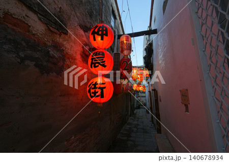神農街、台南市、台湾 神農街、台南市、台湾 140678934