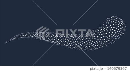Sparkling Star Wave Trail Sparkling Star Wave Trail 140679367