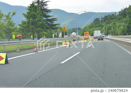 上信越自動車道の風景 上信越自動車道の風景 140679824