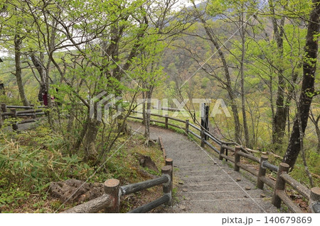 宮城県・蔵王町・滝見台展望台 宮城県・蔵王町・滝見台展望台 140679869