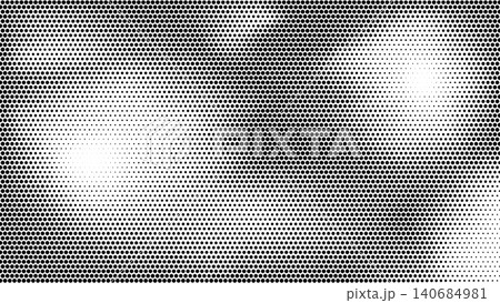 Abstract halftone dot pattern forming smooth gradient background. Abstract halftone dot pattern forming smooth gradient background. 140684981