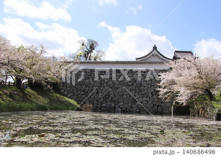 福岡市の舞鶴公園の潮見櫓 福岡市の舞鶴公園の潮見櫓 140686496