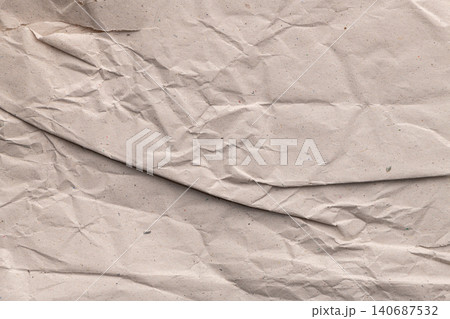 Old paper. Paper texture or paper background. Seamless paper for design. Closeup paper texture. Abstract paper. Recycled paper. Empty paper. Seamless paper recycled craft with copy space for text. 140687532