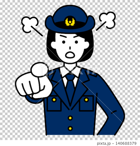 女警指著你生氣了 女警指著你生氣了 140688379