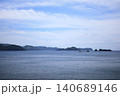 和歌山の海辺　湾内の景色 140689146