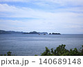 和歌山の海辺　湾内に島 140689148