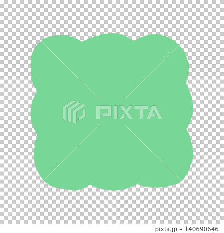 Simple and stylish hand-drawn green fluffy shapes - illustration material for pop backgrounds, frames, and embellishments. Simple and stylish hand-drawn green fluffy shapes - illustration material for pop backgrounds, frames, and embellishments. 140690646
