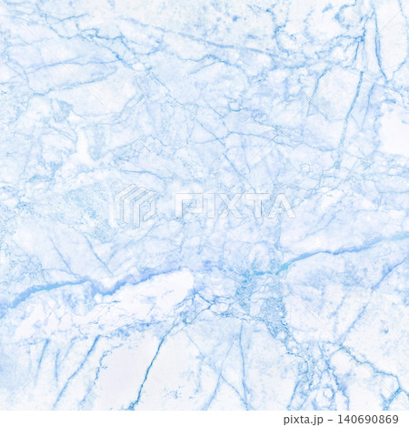 Blue pastel marble texture background in natural patterns with high resolution detailed structure bright and luxurious, seamless pattern of tile stone floor. 140690869