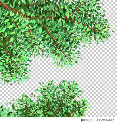 Background image of trees with lush, fresh green leaves. Background image of trees with lush, fresh green leaves. 140690887
