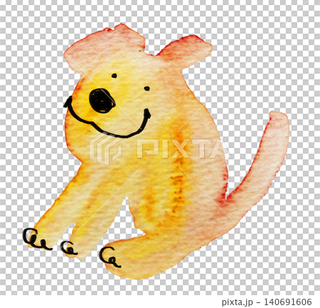 Illustration of a dog 140691606