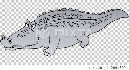 Hand-drawn animal illustration ☆ Crocodile Hand-drawn animal illustration ☆ Crocodile 140691792