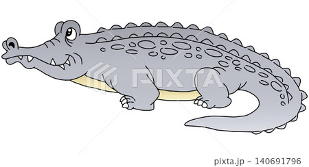 手書き動物イラスト☆ワニ君 140691796