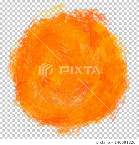 Hand-drawn illustration of the sun (transparent background/PNG/JPEG) with a cute, vibrant paint texture reminiscent of a picture book. Hand-drawn illustration of the sun (transparent background/PNG/JPEG) with a cute, vibrant paint texture reminiscent of a picture book. 140691820