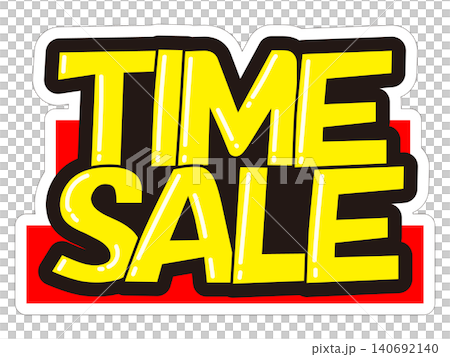 目立つ販促POP TIME SALE 目立つ販促POP TIME SALE 140692140