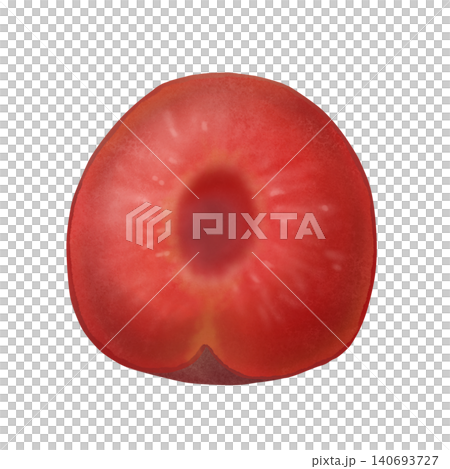 Half a ripe plum (Soldam) Half a ripe plum (Soldam) 140693727