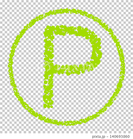 Crayon-style hand-drawn stamp-style icons - Points 140693860