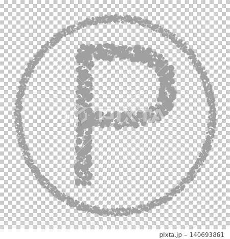 Crayon-style hand-drawn stamp-style icons - Points 140693861