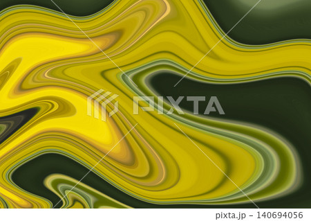 Abstract liquid marble background.Fluid art texture with smooth acrylic pouring swirls. Modern elegant backdrop for graphic design web banners. 140694056