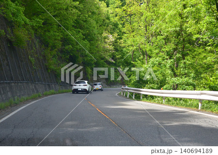 長野県松本市国道158号の風景 140694189