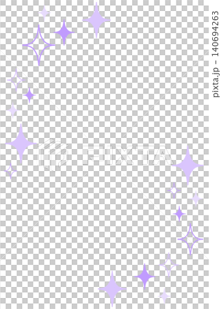 Two types of beautiful, light purple, diamond-shaped, sparkling frames. 140694263