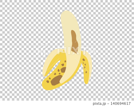 Fruit_Simple_Peeled banana_Spoiled Fruit_Simple_Peeled banana_Spoiled 140694617