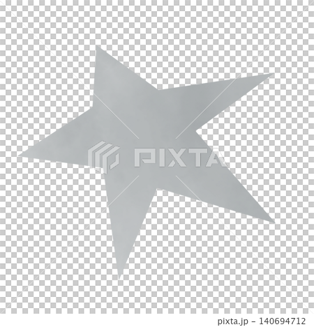 水彩テクスチャの抽象ペーパーピース素材セット 背景透過PNG 水彩テクスチャの抽象ペーパーピース素材セット 背景透過PNG 140694712