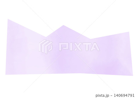 水彩テクスチャの抽象ペーパーピース素材セット 背景透過PNG 水彩テクスチャの抽象ペーパーピース素材セット 背景透過PNG 140694791