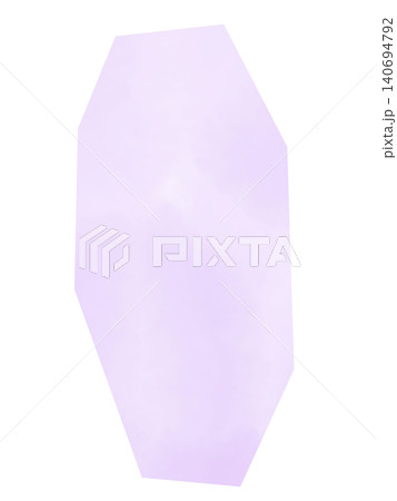 水彩テクスチャの抽象ペーパーピース素材セット 背景透過PNG 水彩テクスチャの抽象ペーパーピース素材セット 背景透過PNG 140694792