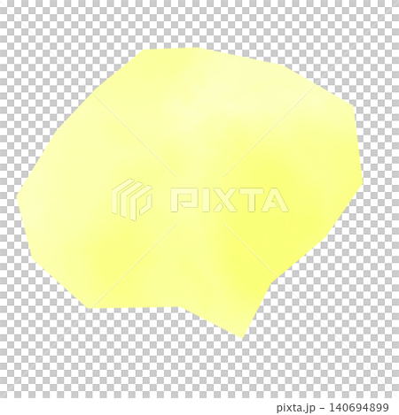 水彩テクスチャの抽象ペーパーピース素材セット 背景透過PNG 水彩テクスチャの抽象ペーパーピース素材セット 背景透過PNG 140694899