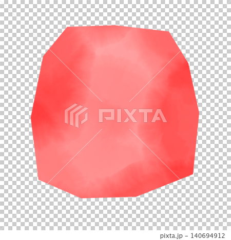 Abstract paper piece material set with watercolor texture (PNG with transparent background) 140694912