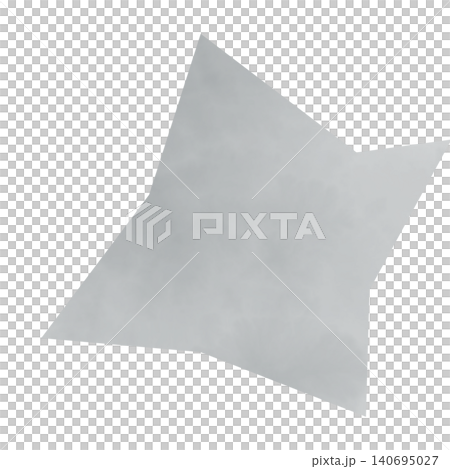 Abstract paper piece material set with watercolor texture (PNG with transparent background) 140695027