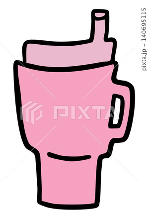 Hand drawn pink water tumbler for office workers, daily life, running competition, drink, marathon, race, people, diet, exercise, sport, activity, lifestyle, hobby, grocery shopping, market, stores Hand drawn pink water tumbler for office workers, daily life, running competition, drink, marathon, race, people, diet, exercise, sport, activity, lifestyle, hobby, grocery shopping, market, stores 140695115