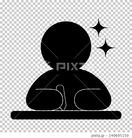 快樂學習的人的剪影 快樂學習的人的剪影 140695150
