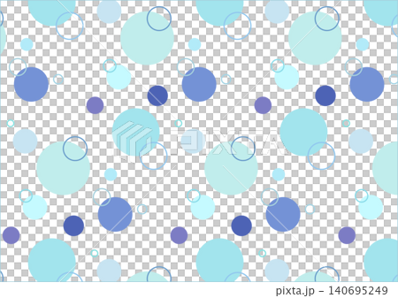 Circle, dot pattern, blue Circle, dot pattern, blue 140695249