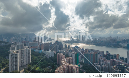 June 20 2026 North Point Skyline Over Victoria Harbour Hong Kong June 20 2026 North Point Skyline Over Victoria Harbour Hong Kong 140695537